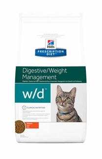 Sausā kaķu barība Hill's Prescription Diet Digestive/Weight Managment w/d, vistas gaļa, 5 kg