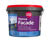 Tinkuotų ir mūrinių fasadų dažai Vivacolor Hansa Facade, balta sp., 9 l