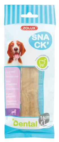 Gardums suņiem Zolux Snack Pressed Bone Fluoride, liellopa āda