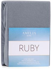 Paklodė Restilo Ruby, šviesiai pilka sp., 90 x 200 cm, su guma