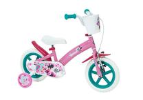 Vaikiškas dviratis Huffy Disney Minnie 22431W, balta sp./rožinė sp., 12", 12"