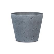 Puķu pods Scheurich Dark Stone 58696, keramika, Ø 13 cm, pelēka krās.