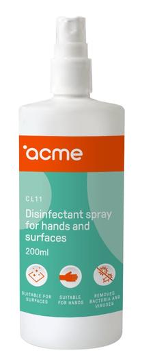 Dezinfekcinis rankų gelis Acme Cleaning CL11, 200 ml
