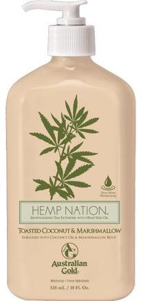 Losjonas po deginimosi Australian Gold Hemp Nation Coconut & Marshmallow, 535 ml