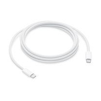 Kabelis Apple, 2 x USB Type-C, 200 cm, balta sp., 240 W