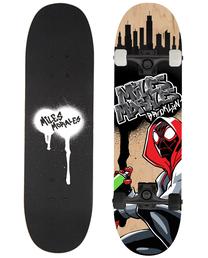 Skrituļdēlis Spiderman Miles Morales, brūna krās./melna krās./sarkana krās.