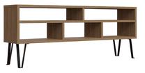 ТВ стол Kalune Design Ebuda, дубовый цв., 25 см x 120 см x 46.6 см