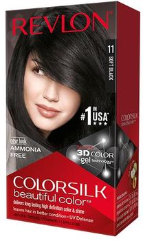 Matu krāsa Revlon Colorsilk Beautiful Color, soft black krās., Soft Black 11