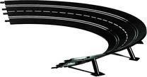 Automobilių trasa Carrera High Banked Curve 2/30 20020575, juoda sp.