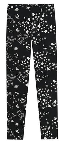 Legingi, klasisks, meitenēm Cool Club CCG2712432, melna krās., 110 cm