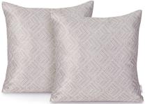 Pagalvės užvalkalas AmeliaHome Blackout Caspe, sidabro, 45 cm x 45 cm, 2 vnt.