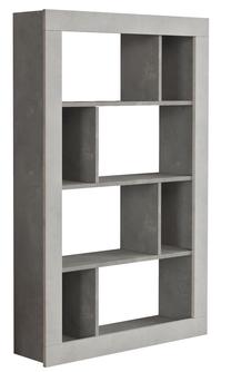 Pastatoma lentyna Kalune Design LV22 GT, antracito sp./sidabro sp., 145.8 cm x 94.5 cm x 27.3 cm