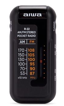 Radijo imtuvas Aiwa R-22BK, juoda sp.