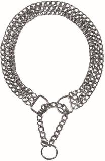Ошейник для собак Trixie Choke, серебристый цв., 550 мм x 25 мм, 55 cm x 25 mm
