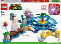 Konstruktors LEGO® Super Mario™ Lielā eža pludmales brauciena paplašinājuma maršruts 71400, 536 gab.