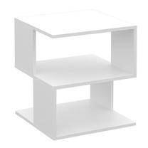 Naktinis staliukas ModernHome Night Stand, balta sp., 44 cm x 45 cm x 45 cm
