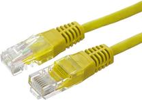 Laidas A-Lan RJ-45 8P8C, RJ-45 8P8C, 5 m, geltona sp.
