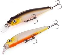 Vobleris Akara Asher 80F A76, 8 cm, 8 g, aukso sp./juoda sp./oranžinė sp.