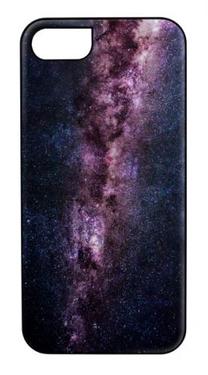 Telefona vāciņš iKins Milky Way, melna krās./daudzkrāsaina, Apple
