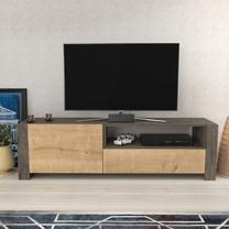 ТВ стол Kalune Design Piedmont, коричневый цв., 36.8 см x 46 см x 160 см
