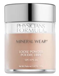 Biri pudra Physicians Formula Mineral Wear, šviesiai ruda sp., creamy natural, 19.5 g