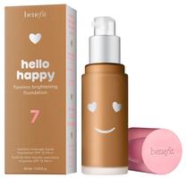 Šķidrā grima bāze Benefit Hello Happy, 07 medium-tan neutral, 30 ml