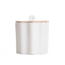 Kastīte vates spilventiņiem Homla Mussel Basic, beige krās., 10.3 cm x 12 cm