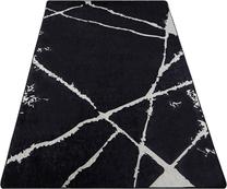 Kiliminis takas Conceptum Hypnose Broken 286CHL6557, balta sp./juoda sp., 300 cm x 80 cm