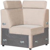 Modulinė sofa Bodzio Lazur, smėlio sp., 79 x 79 cm x 97 cm