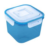 Toidukarp Branq Q-lock, 1.6 l, 15.8 cm x 15.8 cm, sinine v.