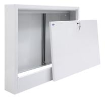 Шкаф Gorgiel, 84.5 см x 11 см x 58 см, надштукатурная