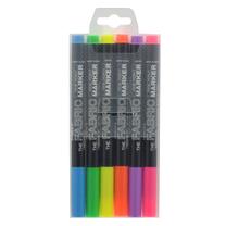 Flomasteriai Marvy Fabric Marker Fine 522-6C, vienpusiai, 6 vnt.