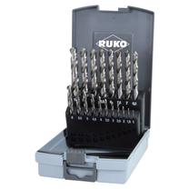 Metalo grąžtų rinkinys Ruko, metalas, hss-g, tiesus, 1 mm x 16 cm