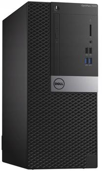 Stacionarus kompiuteris Dell OptiPlex 7040 MT, atnaujintas Intel® Core™ i7-6700, 2256 GB, DDR4 16 GB, SSD+HDD 256 GB 2 TB, Nvidia GeForce GTX 1650 4 GB GDDR5, Windows 10 Pro RM30930