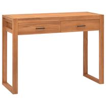 Rakstāmgalds ar atvilktnēm VLX Desk 325270, 100 cm x 40 cm, 75 cm, brūna krās.