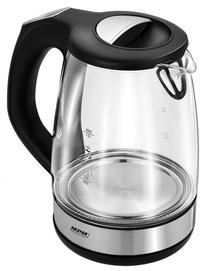 Elektrinis virdulys MPM MCZ-100, 1.5 l, nerūdijančiojo plieno sp./skaidri sp.
