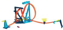 Автомобильная трасса Mattel Hot Wheels Track Builde er Infinity Loop kit, oранжевый цв.
