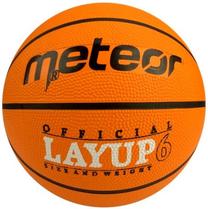 Баскетбольный мяч Meteor Layup 7054, 6 размер, oранжевый цв.