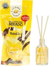 Namų kvapas, kvapiosios lazdelės La Casa De Los Aromas Mikado Vanilla, 30 ml