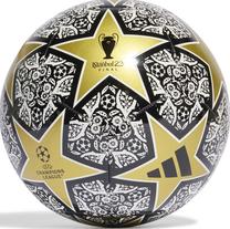 Футбольный мяч Adidas UCL Club Istanbul HZ6925, 4 размер, золотой цв./белый цв./черный цв.