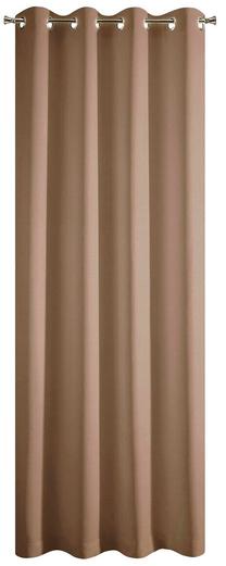 Naktinė užuolaida Adore, šviesiai ruda sp., 140 cm x 250 cm