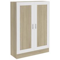 Spinta VLX Chipboard 802719, balta sp./medžio sp., 82.5 cm x 30.5 cm x 115 cm