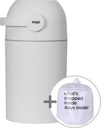 Lietoto autiņu konteiners Magic Majestic MA-C110, 40 l, 15 gab., balta krās.