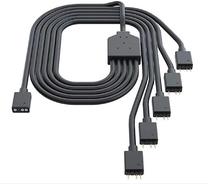 Kabelis Cooler Master Addresable RGB 1-to-5, juoda sp.
