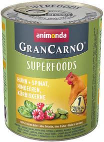 Влажный корм для собак Animonda GranCarno Superfoods, курица, 0.8 кг