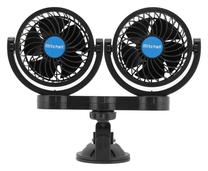 Ventilators Compass Mitchell Duo, 26.5 cm x 15 cm, zila krās./melna krās.