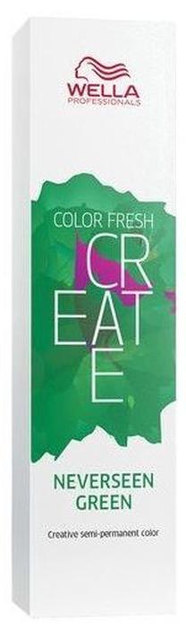 Matu krāsa Wella Color Fresh, never seen green krās., NSG1, 60 ml