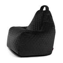 Sėdmaišis Slowdown Play Lure Luxe F70BT.LRLX.BC, juoda sp., 240 l