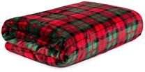 Pledas Homla Tartan 937822, raudona sp./žalia sp., 150 cm x 200 cm
