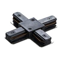 Elektriühendus siinide jaoks DPM X-Line PROFILE RECESSED X-CONNECTOR STXB, 0, ilma katteta / must v.